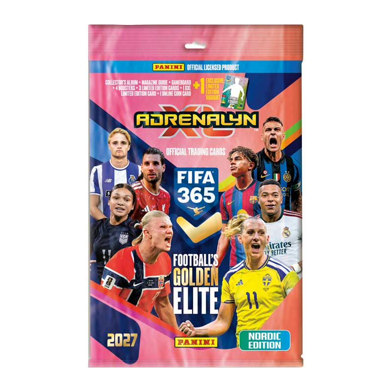 1st Starter Pack Panini Adrenalyn XL FIFA 365 Nordic Edition 2027