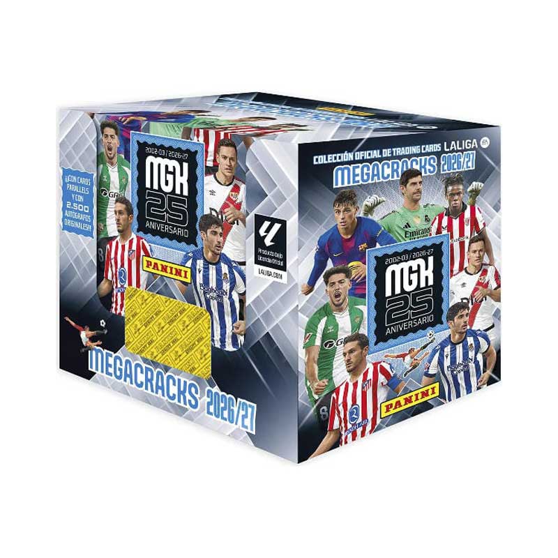Hel Box Panini Megacracks La Liga 2026-27 (50 paket)