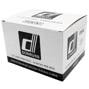 Full Value Pack Box 2022-23 Panini Donruss Soccer (12 Packs) [Box has not got shrinkwrap]