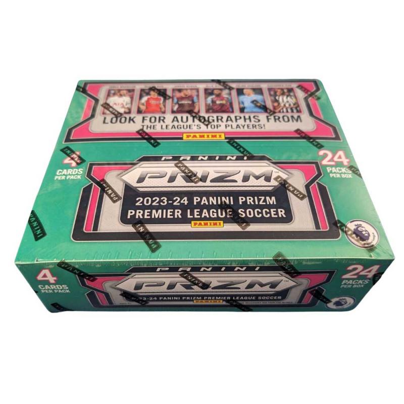 Hel Box 2023-24 Panini Prizm Premier League EPL Soccer Retail (24 Packs per box)