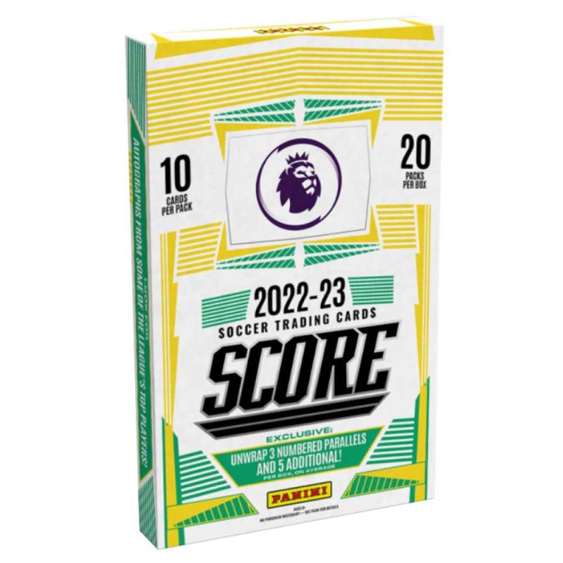 Sealed Box 2022-23 Panini Score Premier League (20 Packs per box)