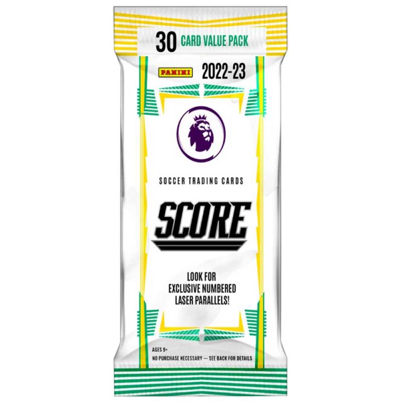 1st Fat Pack 2022-23 Panini Score Premier League (30 cards per pack)
