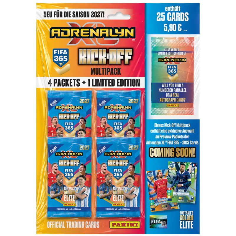 1st KICK-OFF Multipack Panini Adrenalyn XL FIFA 365 2027