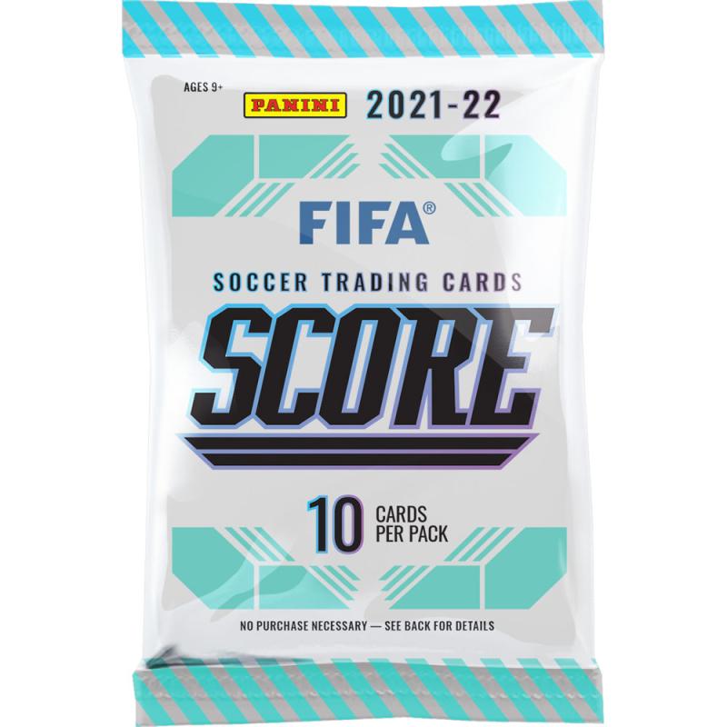 1st Paket 2021-22 Panini Score FIFA Soccer Retail