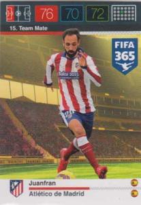 Team Mate, 2015-16 Adrenalyn FIFA 365 #015 Juanfran