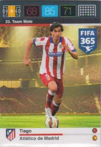 Team Mate, 2015-16 Adrenalyn FIFA 365 #023 Tiago