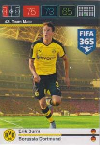 Team Mate, 2015-16 Adrenalyn FIFA 365 #043 Erik Durm
