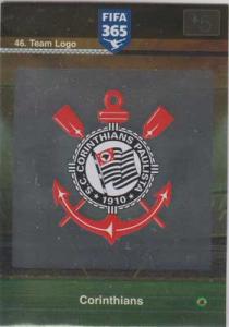 Team Logo, 2015-16 Adrenalyn FIFA 365 #046 Corinthians