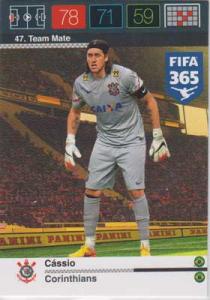 Team Mate, 2015-16 Adrenalyn FIFA 365 #047 Cassio