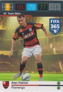Team Mate, 2015-16 Adrenalyn FIFA 365 #062 Alan Patrick