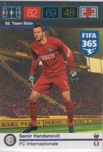 Team Mate, 2015-16 Adrenalyn FIFA 365 #068 Samir Handanovic