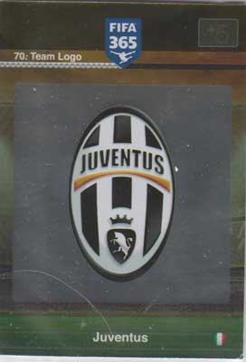 Team Logo, 2015-16 Adrenalyn FIFA 365 #070 Juventus