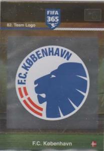Team Logo, 2015-16 Adrenalyn FIFA 365 #082 F.C. Kobenhavn
