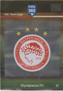 Team Logo, 2015-16 Adrenalyn FIFA 365 #103 Olympiacos FC