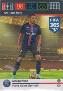 Team Mate, 2015-16 Adrenalyn FIFA 365 #130 Marquinhos