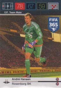 Team Mate, 2015-16 Adrenalyn FIFA 365 #137 Andre Hansen