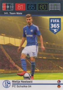 Team Mate, 2015-16 Adrenalyn FIFA 365 #141 Matija Nastasic