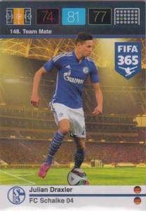 Team Mate, 2015-16 Adrenalyn FIFA 365 #148 Julian Draxler