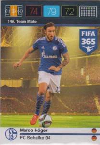 Team Mate, 2015-16 Adrenalyn FIFA 365 #149 Marco Hoger