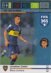 One To Watch, 2015-16 Adrenalyn FIFA 365 #168 Jonathan Calleri