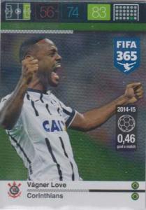 Goal Machine, 2015-16 Adrenalyn FIFA 365 #172 Vagner Love