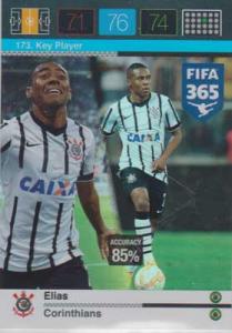 Key Player, 2015-16 Adrenalyn FIFA 365 #173 Elias