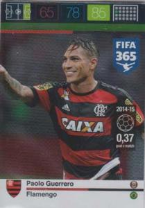 Goal Machine, 2015-16 Adrenalyn FIFA 365 #178 Paolo Guerrero