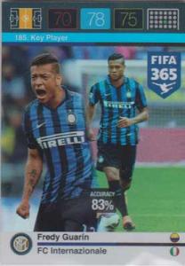 Key Player, 2015-16 Adrenalyn FIFA 365 #185 Freddy Guarin