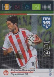 Goal Machine, 2015-16 Adrenalyn FIFA 365 #202 Alejandro Domingiez