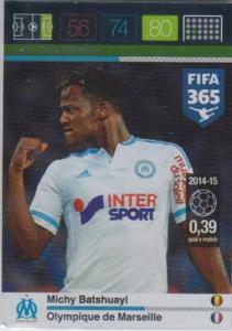 Goal Machine, 2015-16 Adrenalyn FIFA 365 #205 Michy Batshuayi