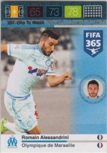 One To Watch, 2015-16 Adrenalyn FIFA 365 #207 Romain Alessandrini