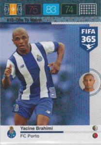 One To Watch, 2015-16 Adrenalyn FIFA 365 #210 Yacine Brahimi