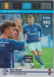 Key Player, 2015-16 Adrenalyn FIFA 365 #221 Max Meyer