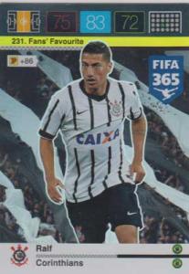 Fans Favourite, 2015-16 Adrenalyn FIFA 365 #231 Ralf