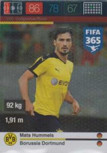 Defensive Rock, 2015-16 Adrenalyn FIFA 365 #248 Mats Hummels