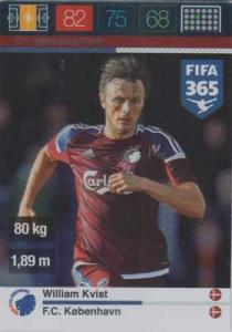 Defensive Rock, 2015-16 Adrenalyn FIFA 365 #251 William Kvist