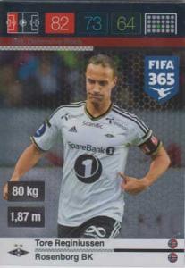 Defensive Rock, 2015-16 Adrenalyn FIFA 365 #259 Tore Reginiussen