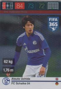 Defensive Rock, 2015-16 Adrenalyn FIFA 365 #260 Atsuto Uchida