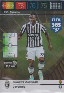 Dynamo, 2015-16 Adrenalyn FIFA 365 #265 Kwadwo Asamoah