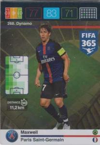 Dynamo, 2015-16 Adrenalyn FIFA 365 #268 Maxwell