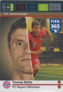 Game Changer, 2015-16 Adrenalyn FIFA 365 #272 Thomas Muller