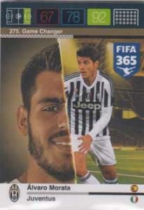 Game Changer, 2015-16 Adrenalyn FIFA 365 #275 Alvaro Morata