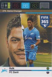 Game Changer, 2015-16 Adrenalyn FIFA 365 #279 Hulk