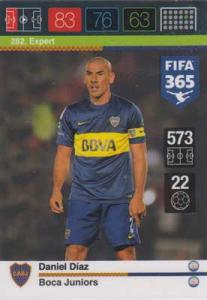 Expert, 2015-16 Adrenalyn FIFA 365 #282 Daniel Diaz