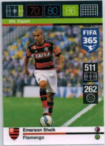 Expert, 2015-16 Adrenalyn FIFA 365 #284 Emerson Sheik