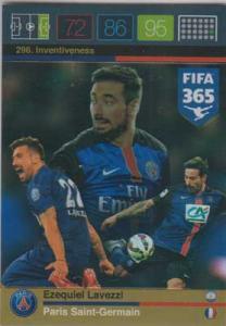 Inventiveness, 2015-16 Adrenalyn FIFA 365 #296 Ezequiel Lavezzi