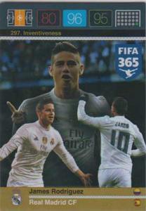 Inventiveness, 2015-16 Adrenalyn FIFA 365 #297 James Rodriguez