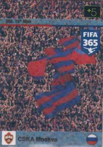 12th Man, 2015-16 Adrenalyn FIFA 365 #302 CSKA Moskva