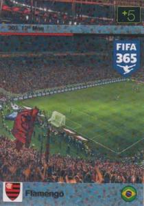 12th Man, 2015-16 Adrenalyn FIFA 365 #303 Flamengo