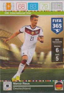 International Star, 2015-16 Adrenalyn FIFA 365 #336 Marco Reus